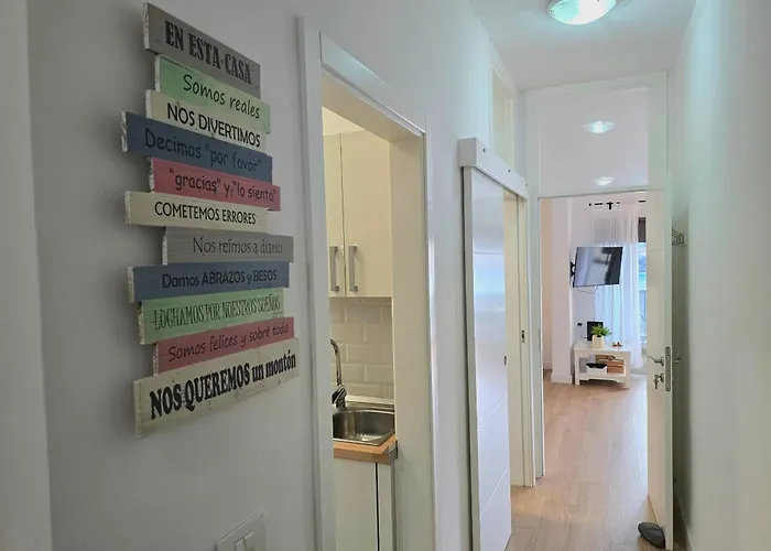 Апартаменты Relax Beachfront Vistas Al Mar In Tenerife