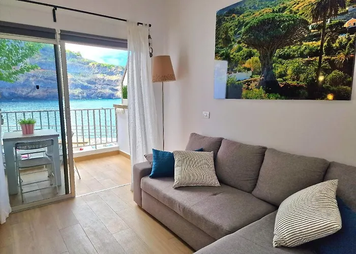 Lägenhet Relax Beachfront Vistas Al Mar In Tenerife Icod De Los Vinos